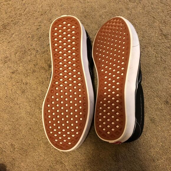 Vans Black Slip On Size 11 - Picture 3 of 4